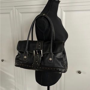 Micheal Kors Black leather bag